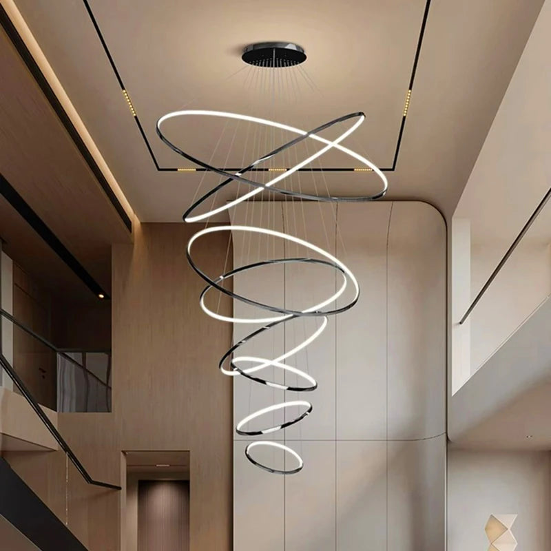 Nordic LED Pendant Lamp – Modern Chandelier Ceiling Light for Dining & Living Room Decor