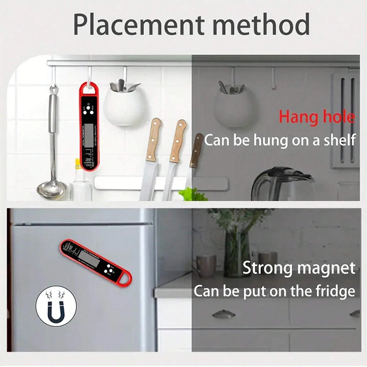 Thermomètre numérique pliable pour barbecue GrillMate™