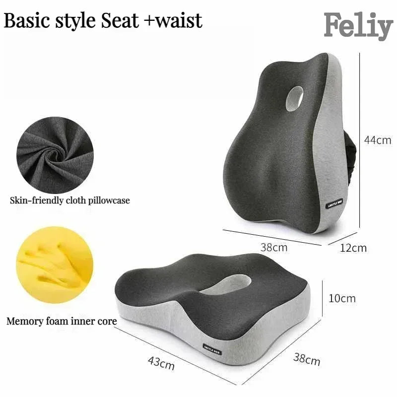 Coussin en mousse à mémoire de forme PostureFlow™ – Confort avancé avec technologie thérapeutique