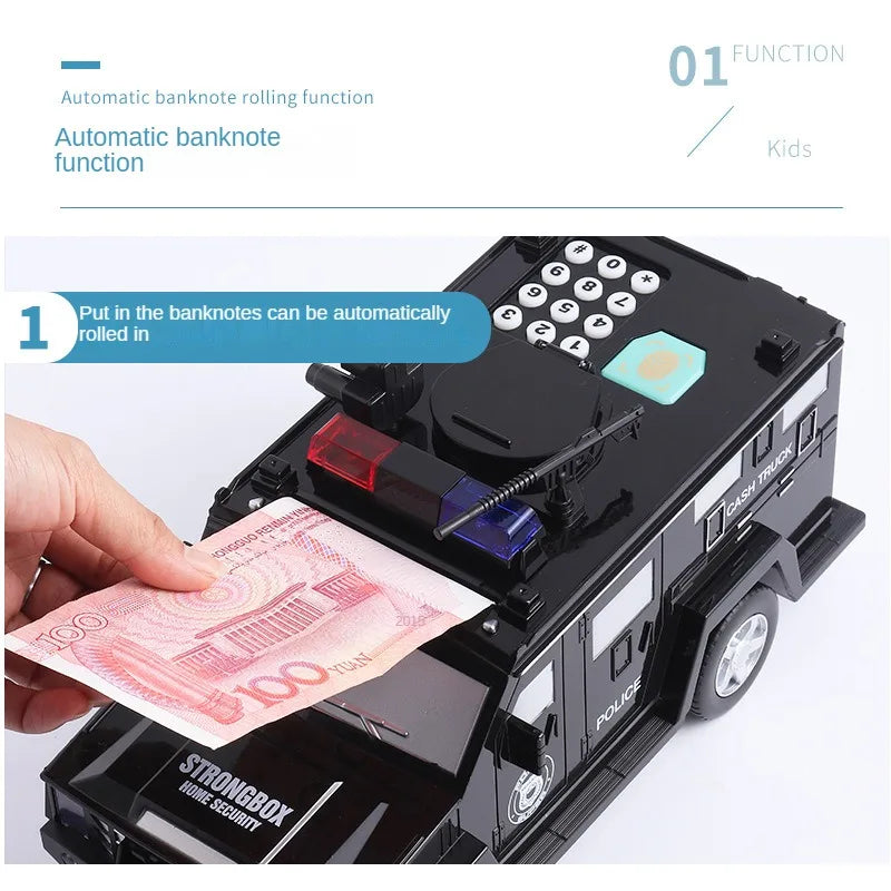CashCruiser™ Kids Bank– Fun & Secure Way to Save!