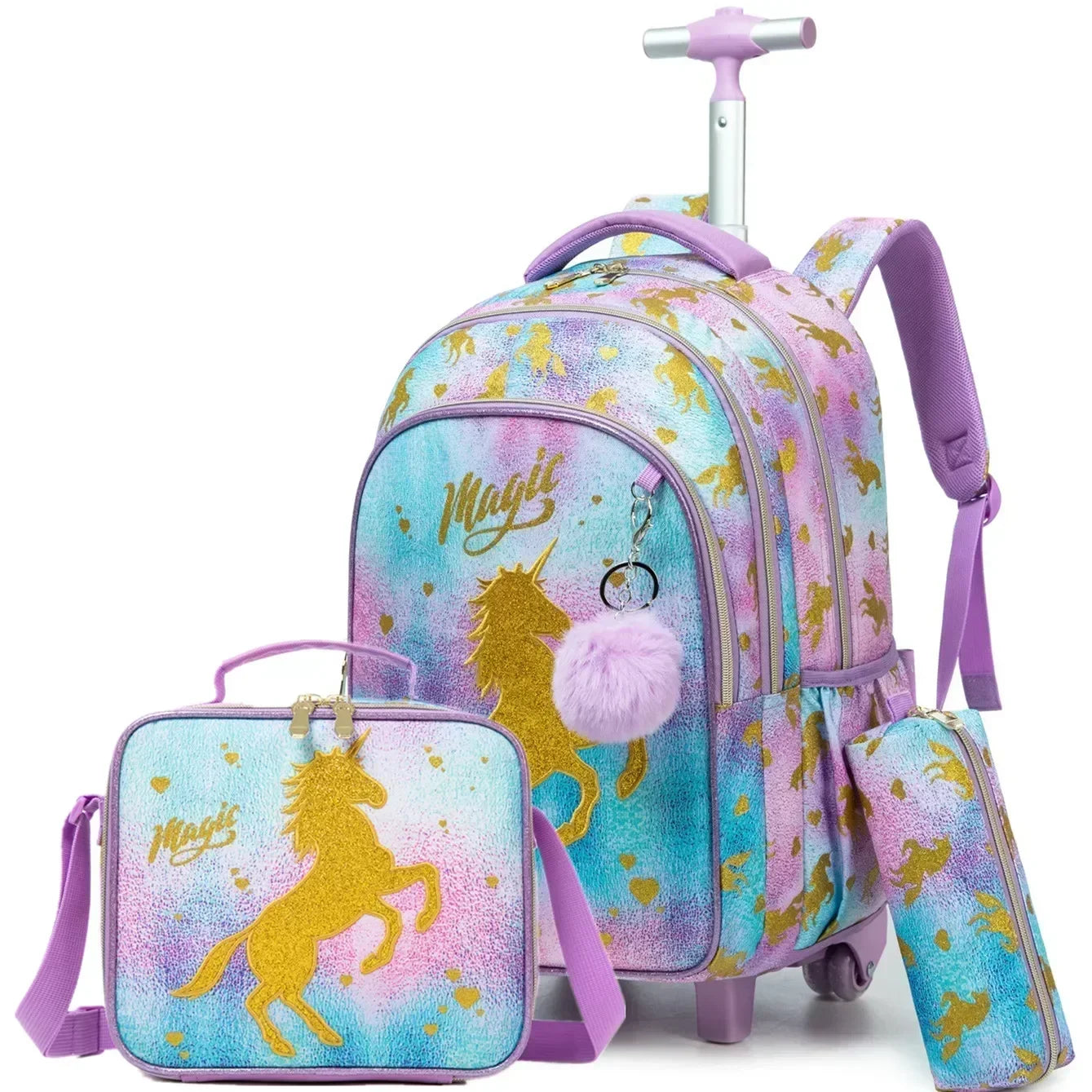 Ensemble de chariots scolaires 3 en 1 RollieBuddies™