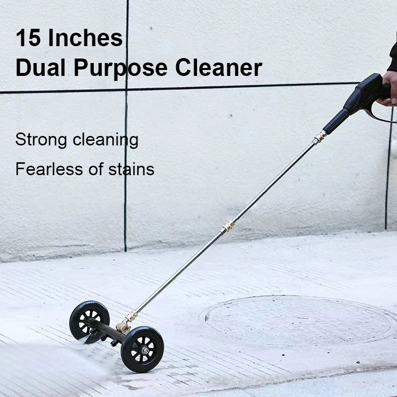 HydroSweep™ – Cepillo multifuncional de alta presión para limpieza de coches y suelos