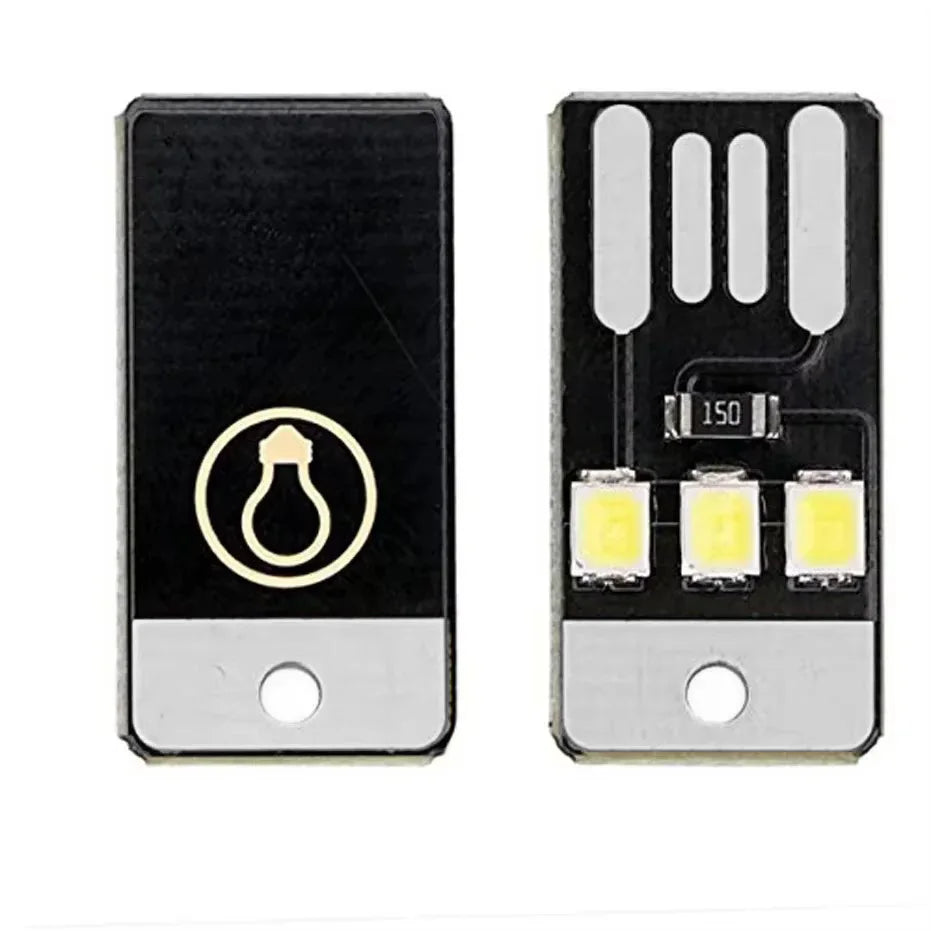 Lot de 20 mini lampes de lecture LED USB, ampoules portables 5 V 0,2 W pour ordinateur portable, batterie externe et ordinateur