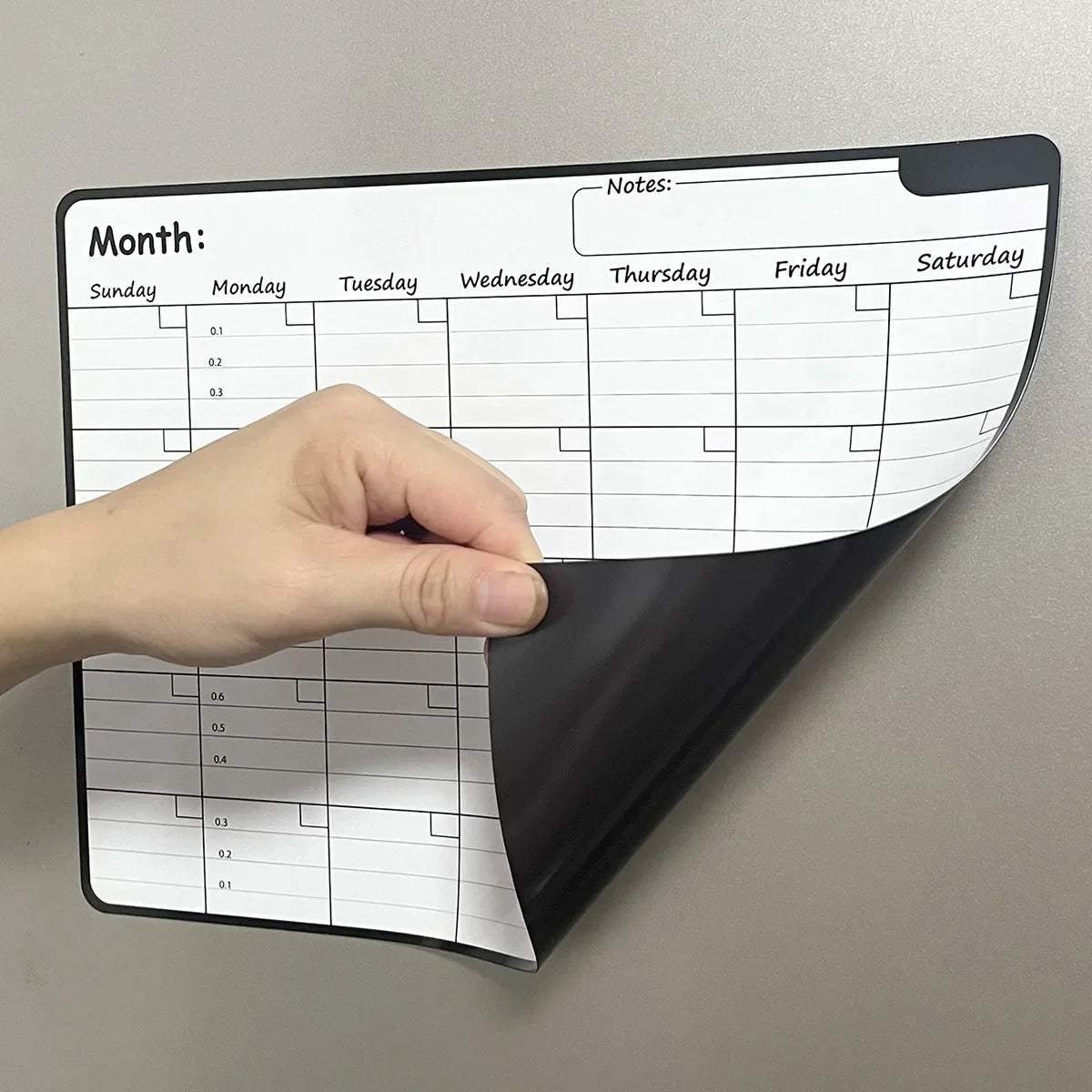 PlanItMag™ Rewritable Magnetic Fridge Planner