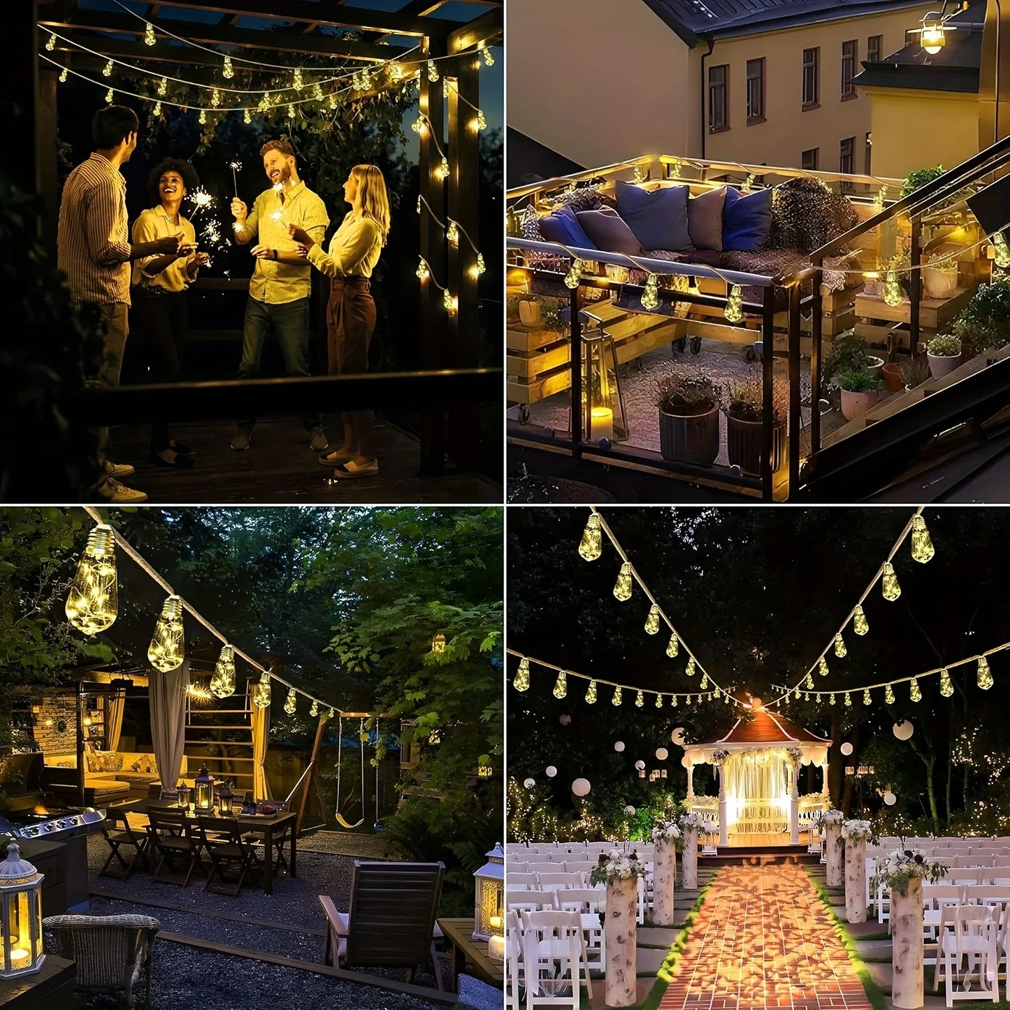 Luces solares de hadas RustiRay™