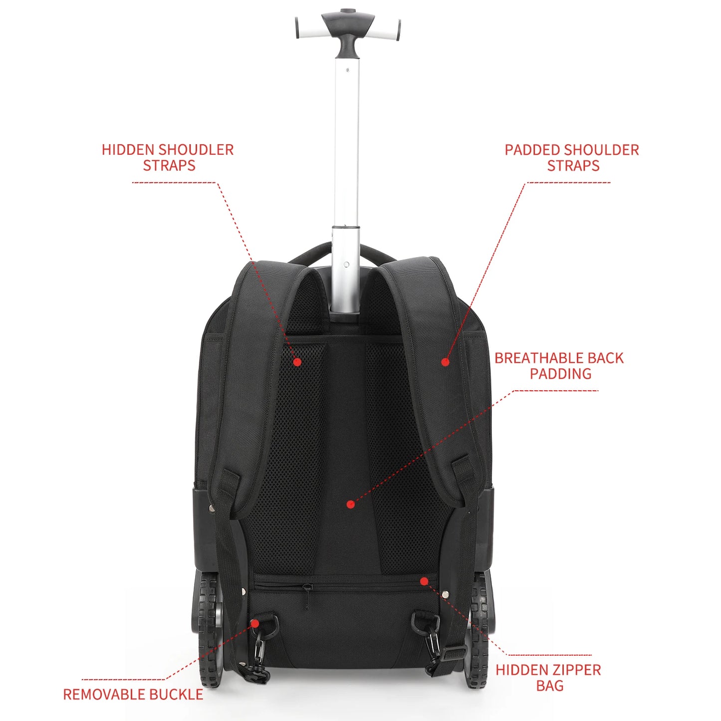 GlidePack™ 20" – Sac à dos de voyage à roulettes pour ordinateur portable