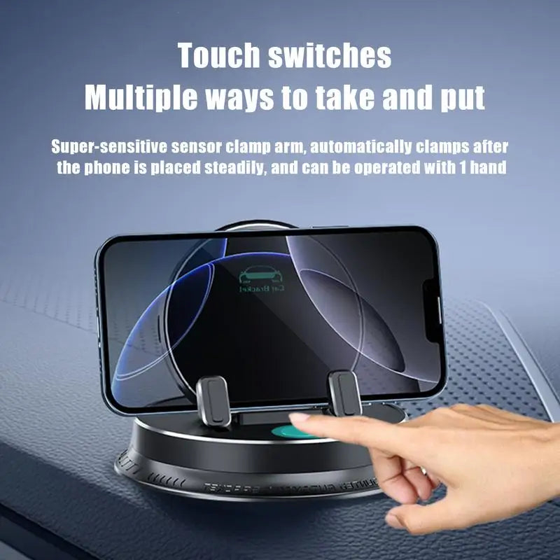 Soporte para coche AutoGrip™ 360: inteligente, seguro y sin complicaciones