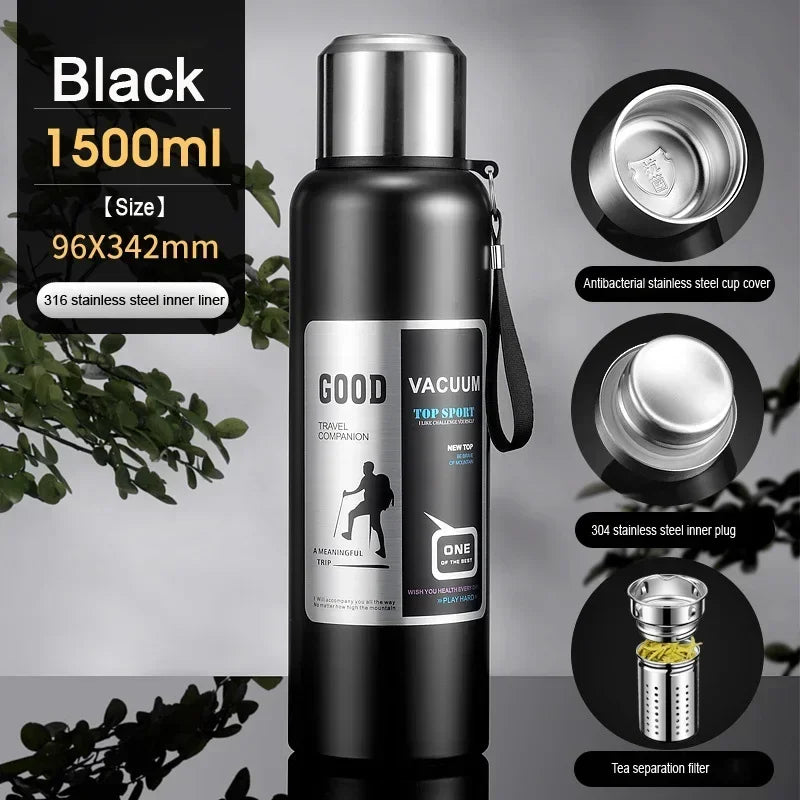 Termo Hot & Cold Pro™: ¡Tu bebida siempre a la temperatura perfecta!