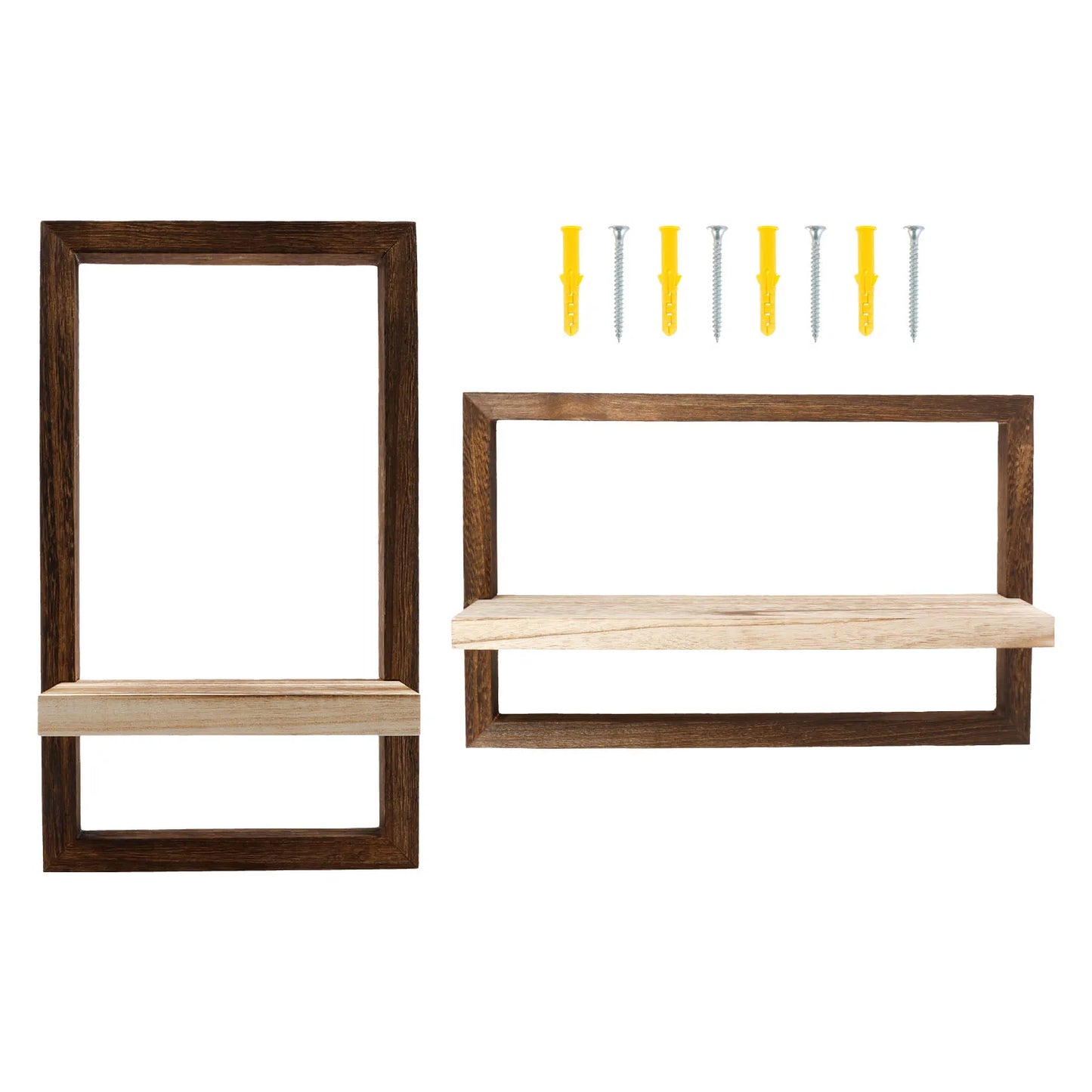Estantes de pared RusticSpace™: almacenamiento de pared elegante y funcional