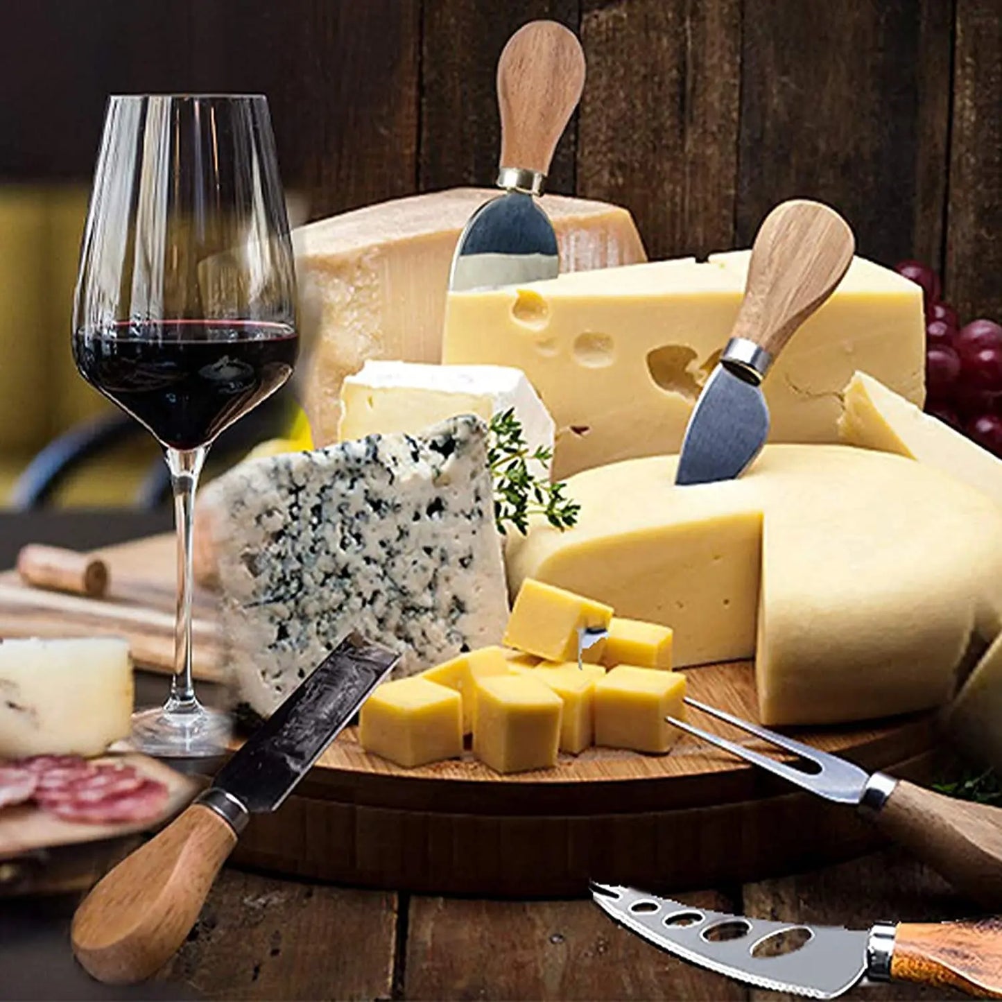 Ensemble d'ustensiles à fromage StainlessCharm™