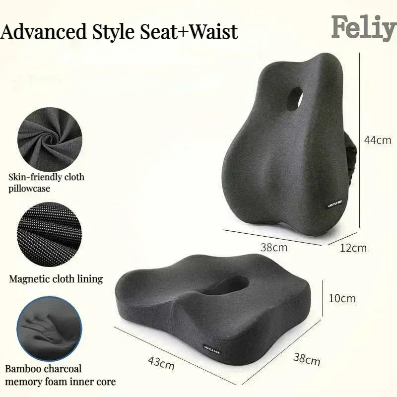 Coussin en mousse à mémoire de forme PostureFlow™ – Confort avancé avec technologie thérapeutique