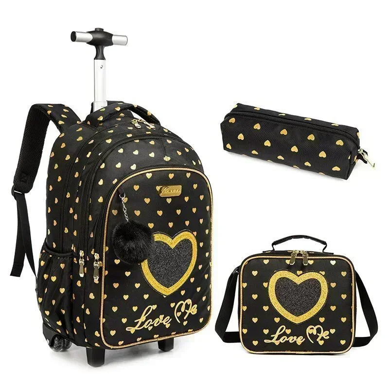 Ensemble de chariots scolaires 3 en 1 RollieBuddies™