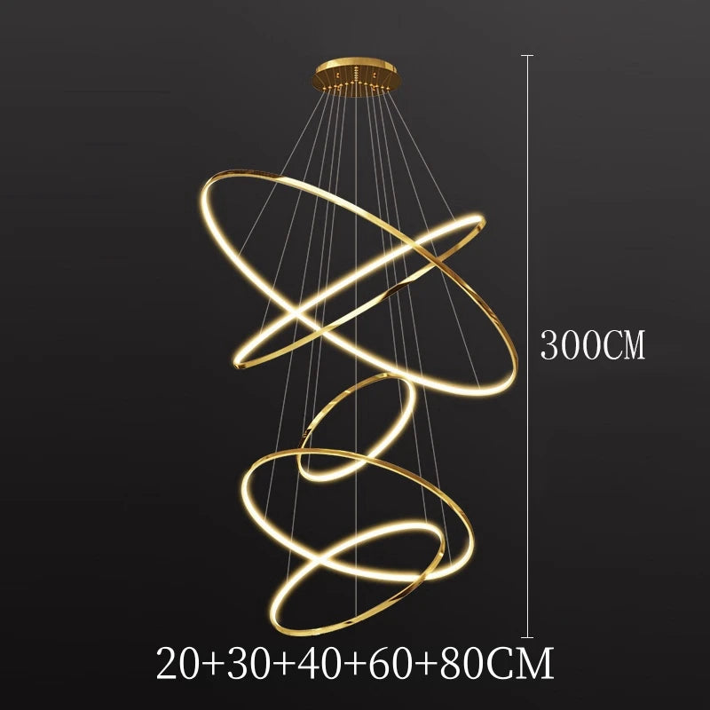 Nordic LED Pendant Lamp – Modern Chandelier Ceiling Light for Dining & Living Room Decor