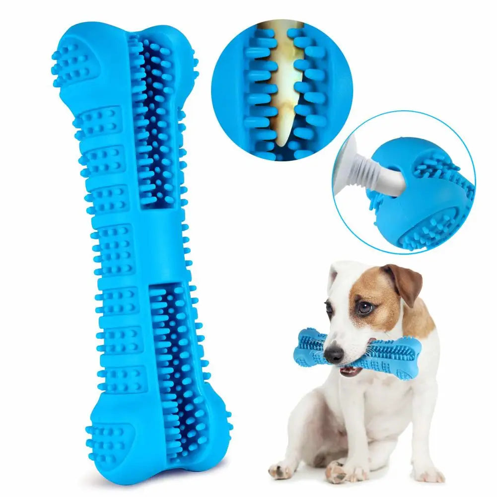 PawBrush™ – Brosse à dents et jouet à mâcher 360° pour chien