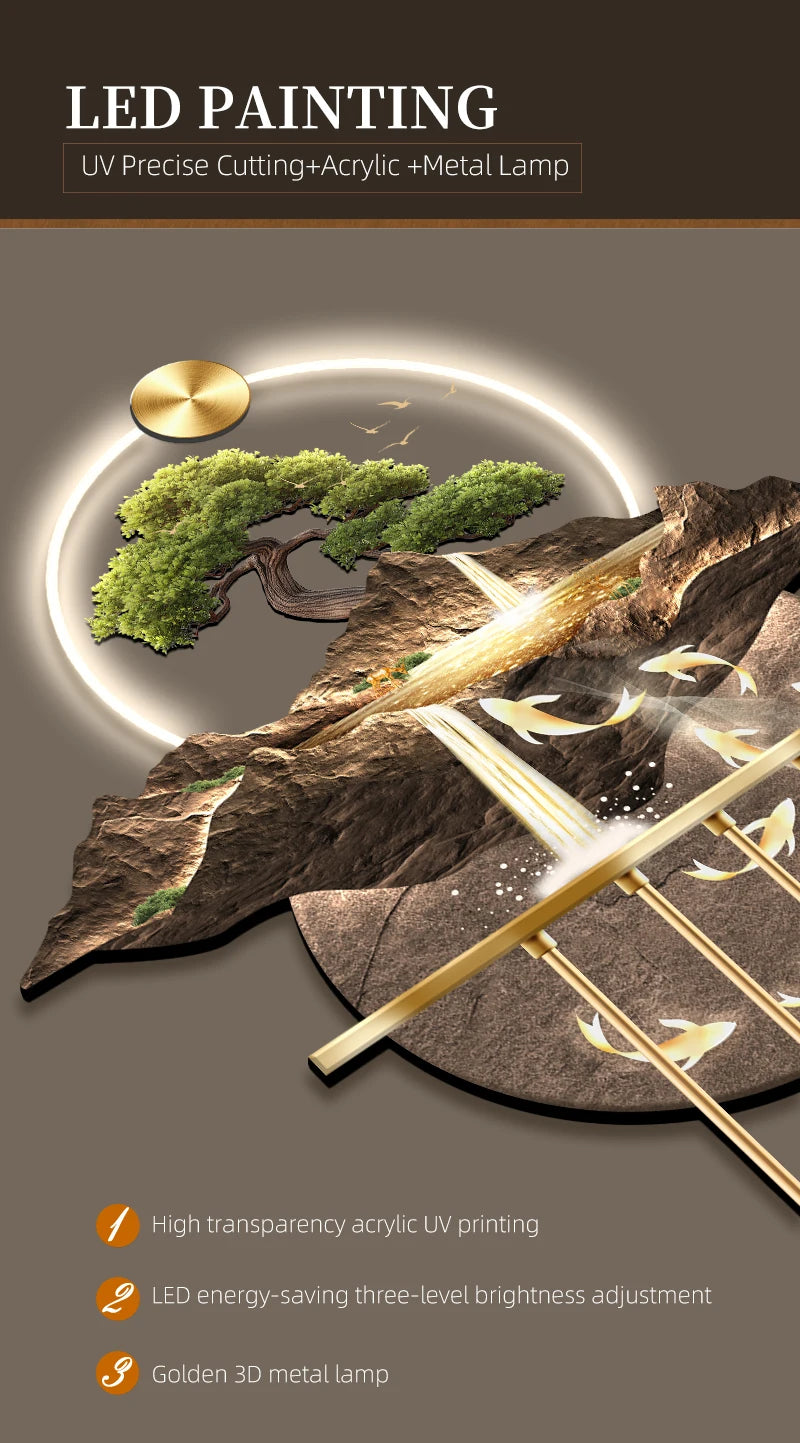 LuxeLeaf– Illuminate with Elegance, Decorate with Sophistication