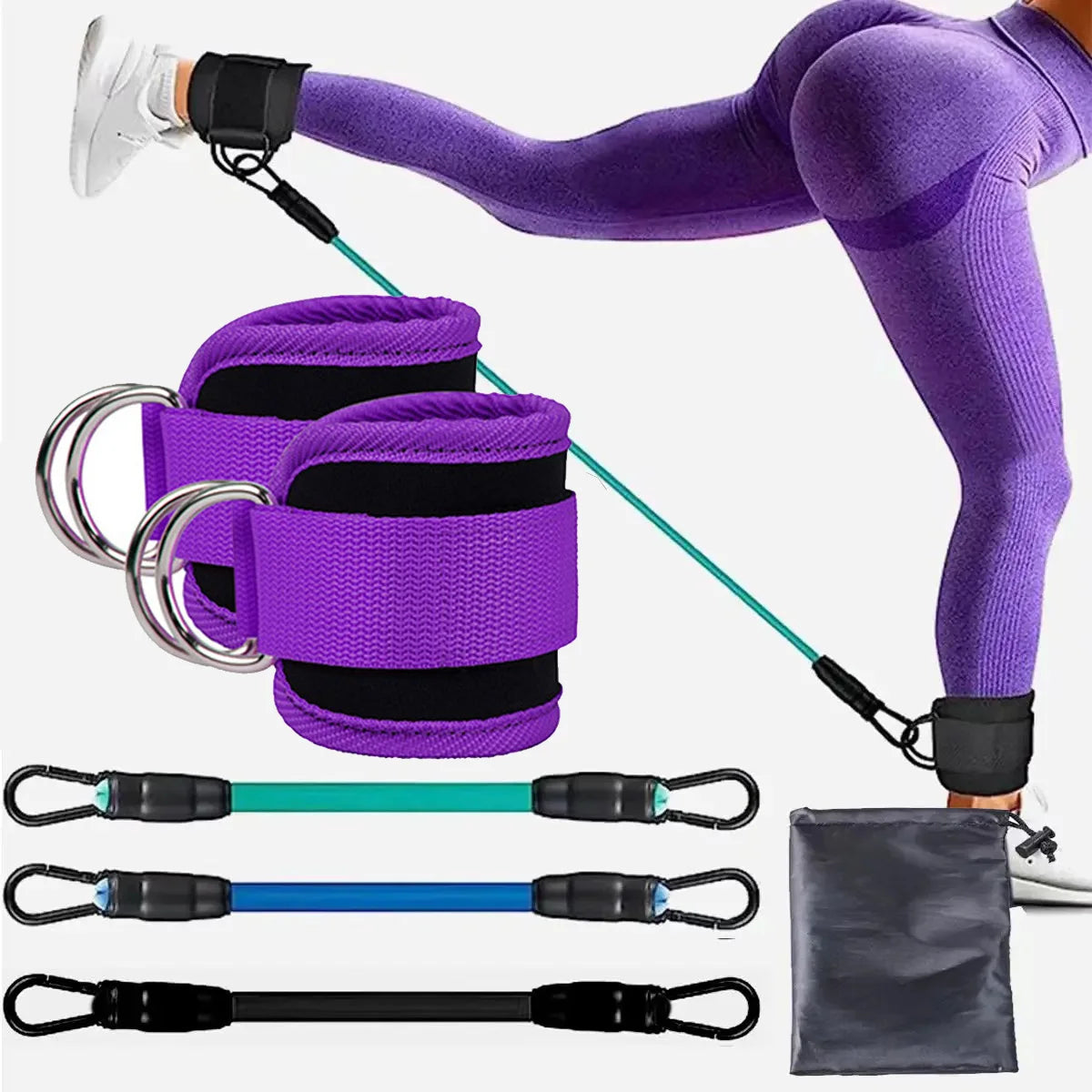 Set de resistencia para piernas FitGuard™: ¡Potencia, estabilidad y resultados para piernas, glúteos y core!