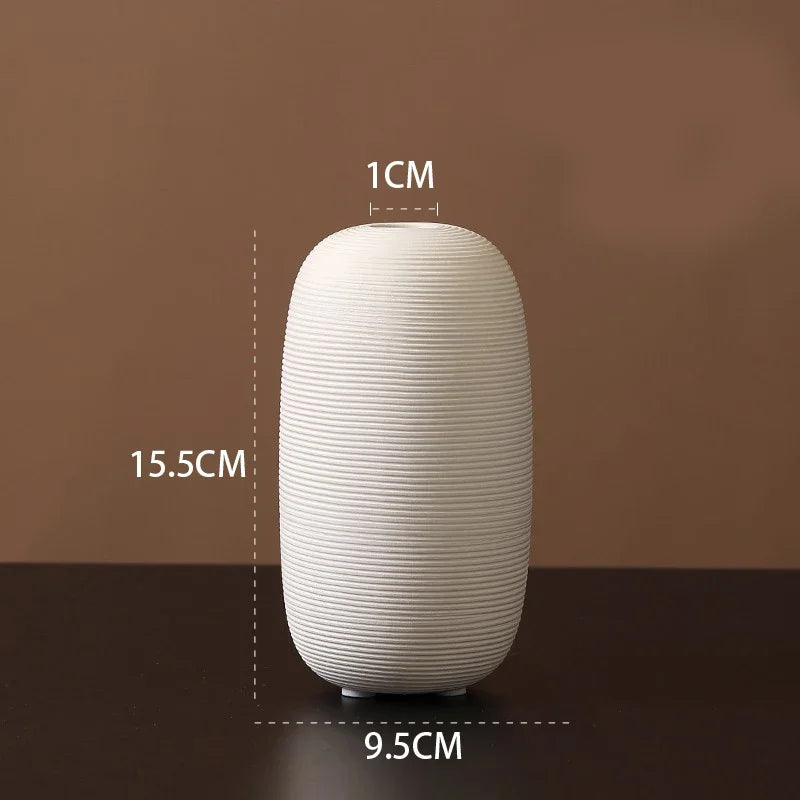 CalmLines™ Hand-Drawn Vase