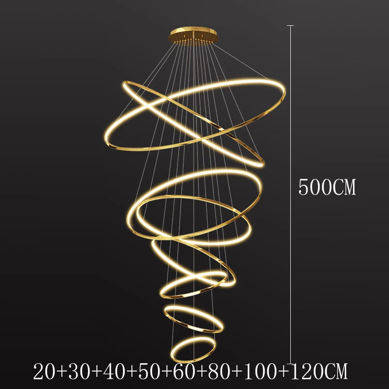 Nordic LED Pendant Lamp – Modern Chandelier Ceiling Light for Dining & Living Room Decor