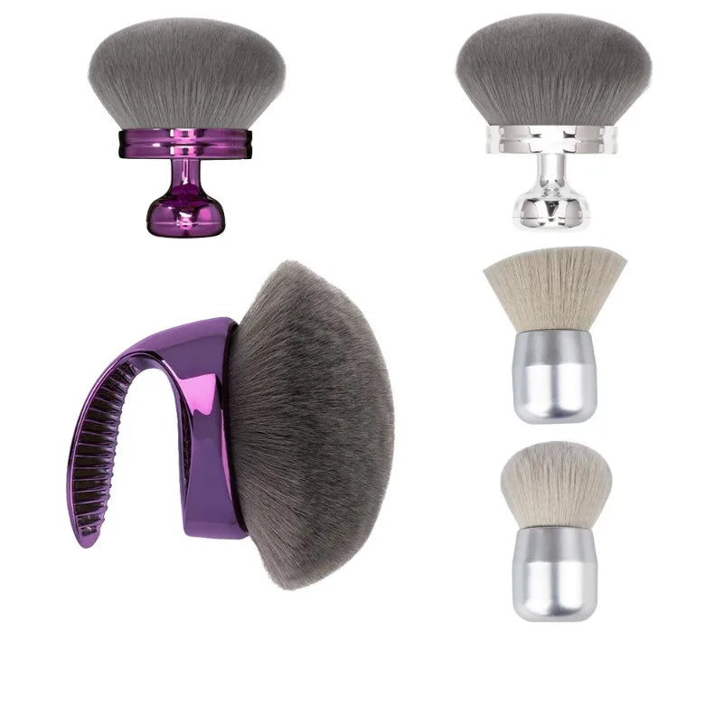 VelvaGlow™ – Pro Mushroom Head Makeup & Body Brush