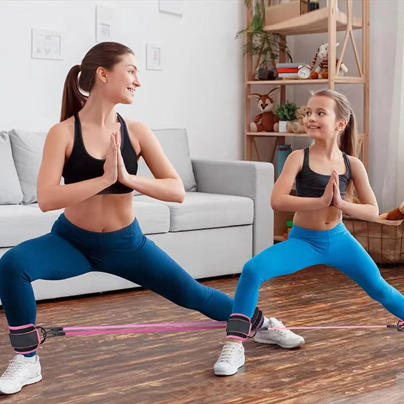 Set de resistencia para piernas FitGuard™: ¡Potencia, estabilidad y resultados para piernas, glúteos y core!