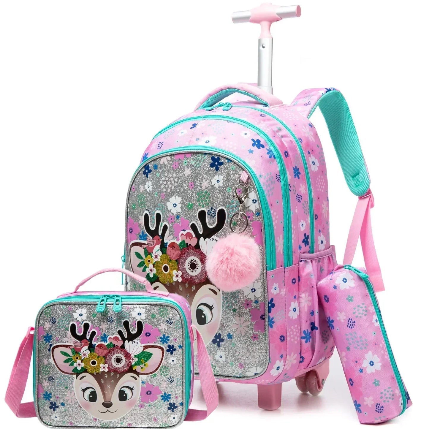 Ensemble de chariots scolaires 3 en 1 RollieBuddies™