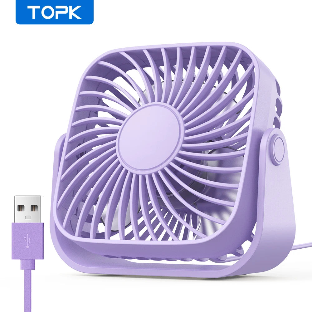 BreezeBuddy™ – 4” USB Mini Fan