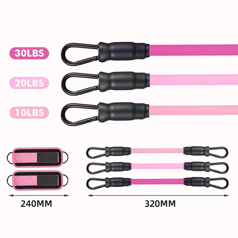 Set de resistencia para piernas FitGuard™: ¡Potencia, estabilidad y resultados para piernas, glúteos y core!