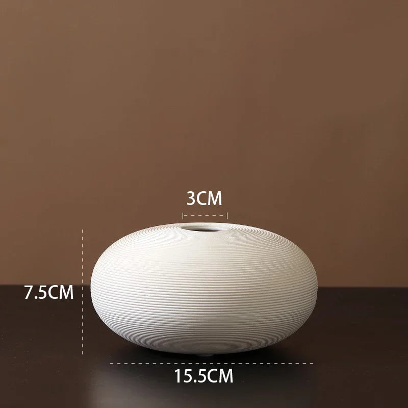 CalmLines™ Hand-Drawn Vase