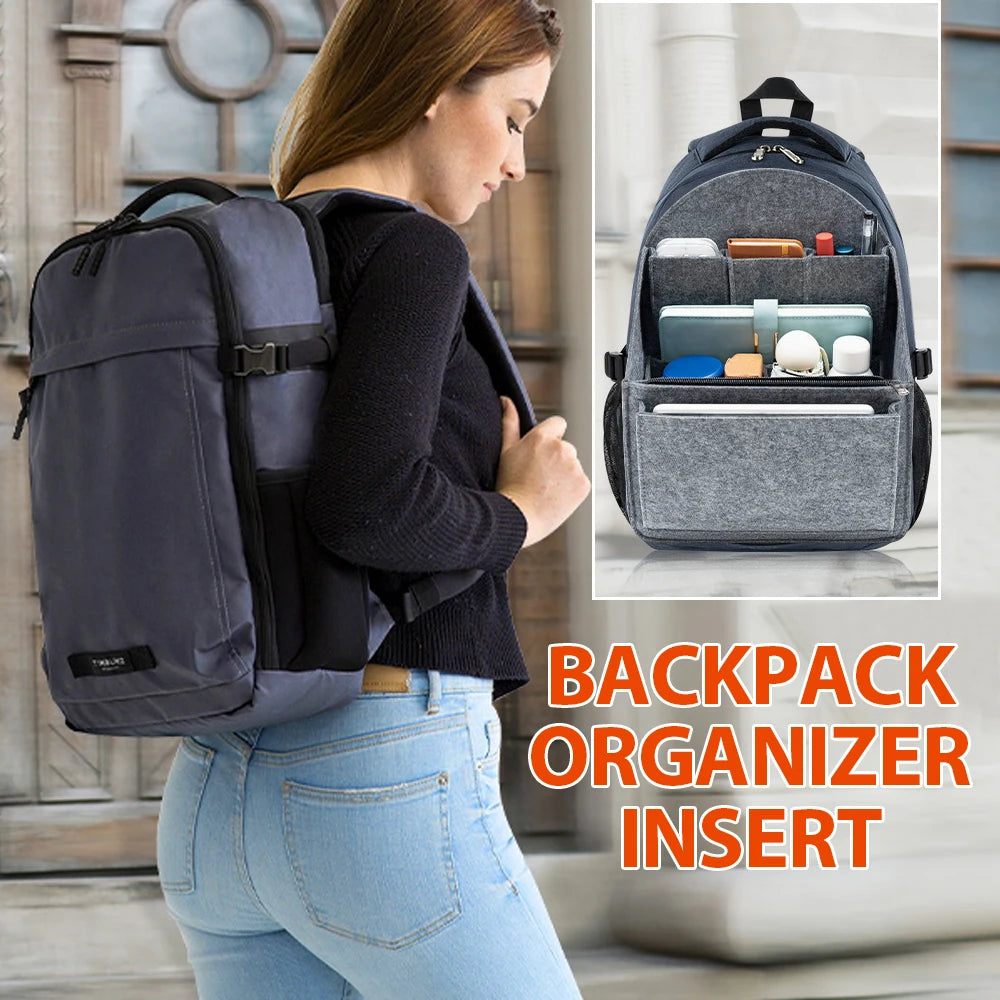 BagNest™ – Insert de rangement en feutre pour sacs à dos et sacs à main