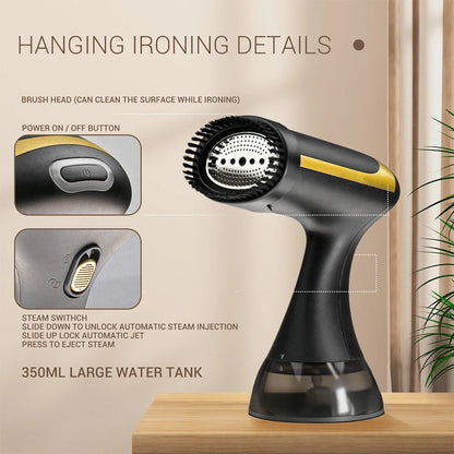 SmartSteam™ Pro – AI-Inspired Portable Garment Steamer
