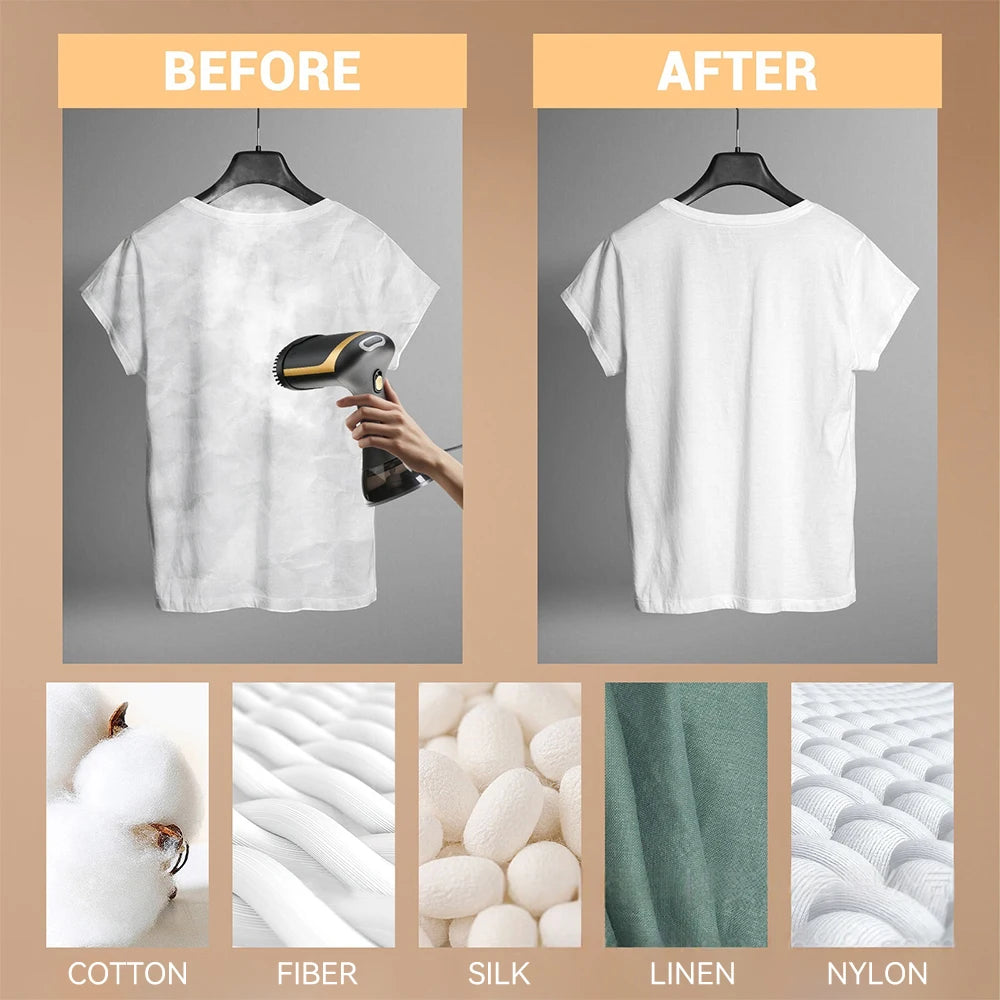 SmartSteam™ Pro – AI-Inspired Portable Garment Steamer