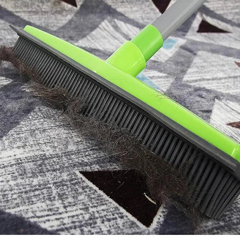 Barredora de piso extensible DustGrip™: ¡Dígale adiós al desorden y al pelo de las mascotas!