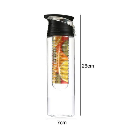 Botella de agua deportiva con infusor de 28 oz: ¡manténgase hidratado y fresco! 