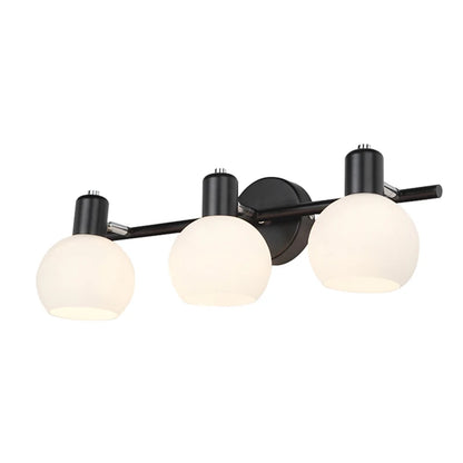 Modern Glass Wall Lamp – Bedside & Living Room Sconce with Decorative Glass Lampshade