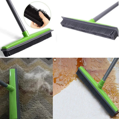 Barredora de piso extensible DustGrip™: ¡Dígale adiós al desorden y al pelo de las mascotas!