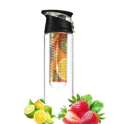Botella de agua deportiva con infusor de 28 oz: ¡manténgase hidratado y fresco! 