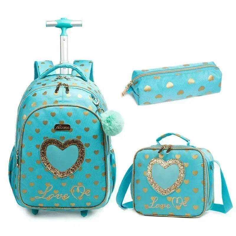 Ensemble de chariots scolaires 3 en 1 RollieBuddies™
