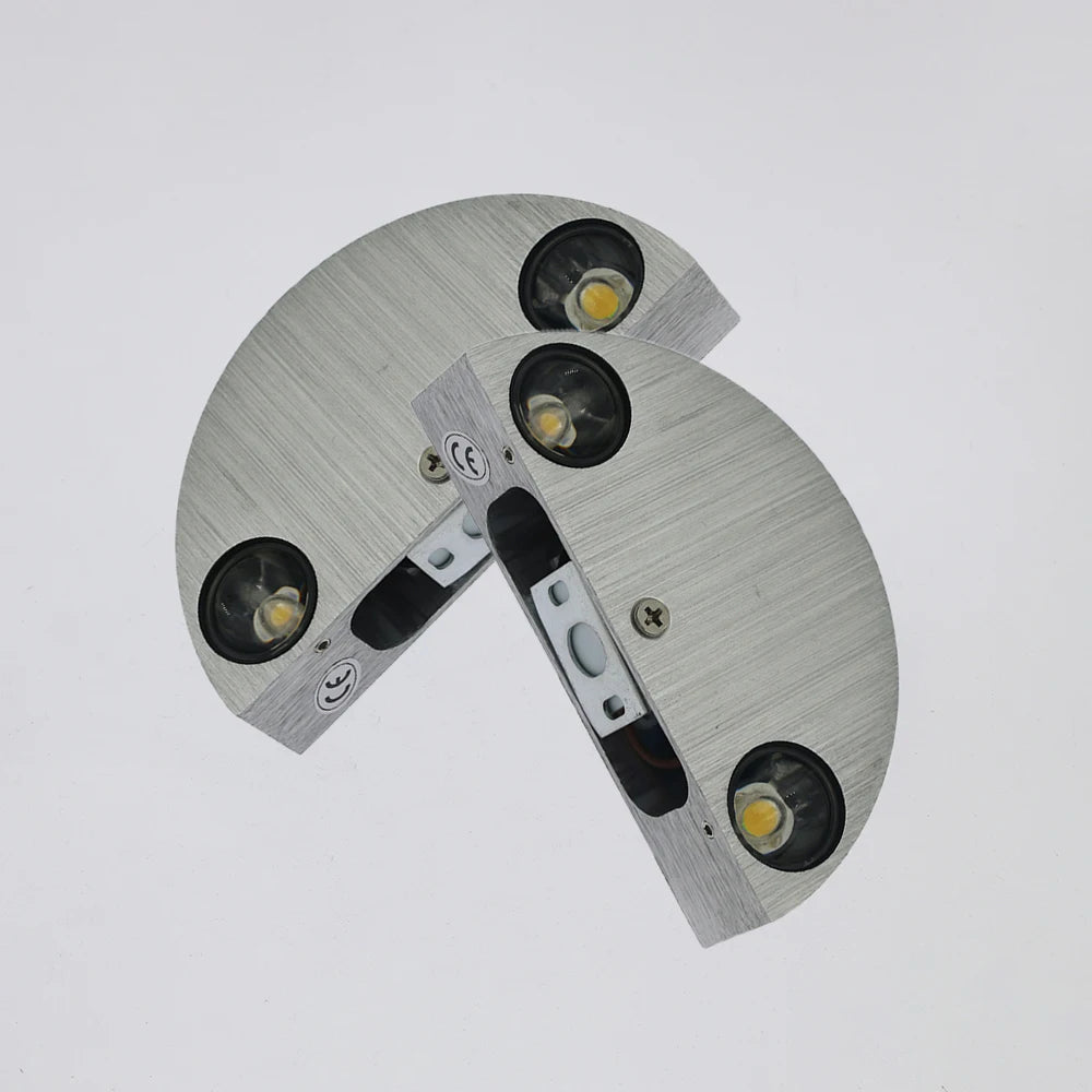 3W LED Indoor Wall Lamps Modern Simple Aluminum Home Lighting Up and Down light Bedroom Living Room Aisle Decorative Wall Lights