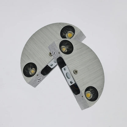 3W LED Indoor Wall Lamps Modern Simple Aluminum Home Lighting Up and Down light Bedroom Living Room Aisle Decorative Wall Lights