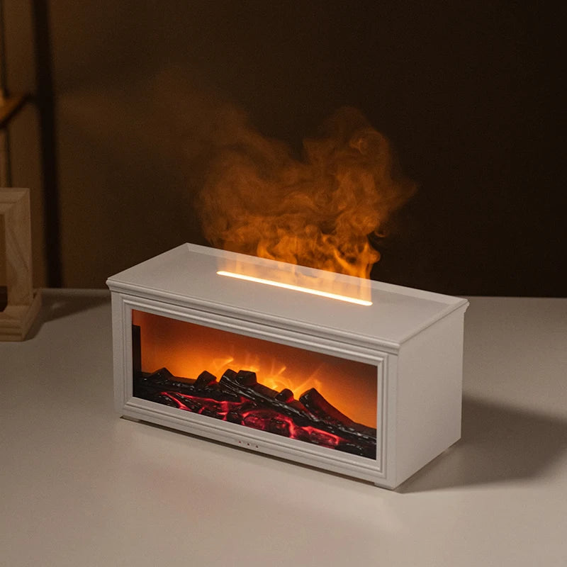 CozyFlame™ Aroma Humidifier — Relaxation & Freshness for Your Space!