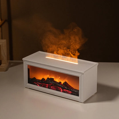CozyFlame™ Aroma Humidifier — Relaxation & Freshness for Your Space!