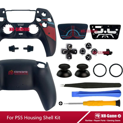 PS5 Controller Shell Kit – 30th Anniversary Edition (Front & Back Cover + Touchpad & Buttons)