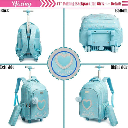 Ensemble de chariots scolaires 3 en 1 RollieBuddies™