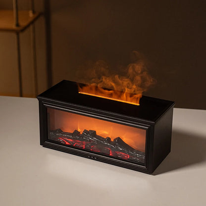 CozyFlame™ Aroma Humidifier — Relaxation & Freshness for Your Space!