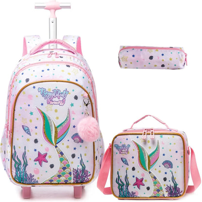 Ensemble de chariots scolaires 3 en 1 RollieBuddies™