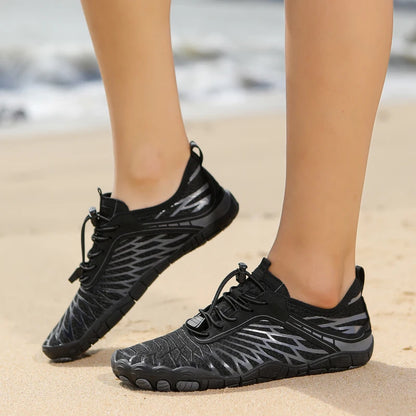 Baskets Aqua unisexes WaveFlex™ – Chaussures de plage pieds nus à séchage rapide 