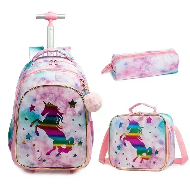 Ensemble de chariots scolaires 3 en 1 RollieBuddies™