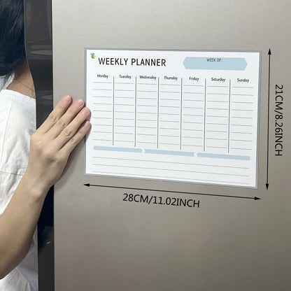 PlanItMag™ Planificateur magnétique réinscriptible pour réfrigérateur