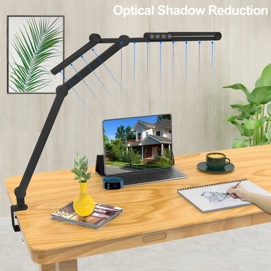 FocusBeam™ LED Table Lamp — Precision Lighting for Work, Study & Creativity!