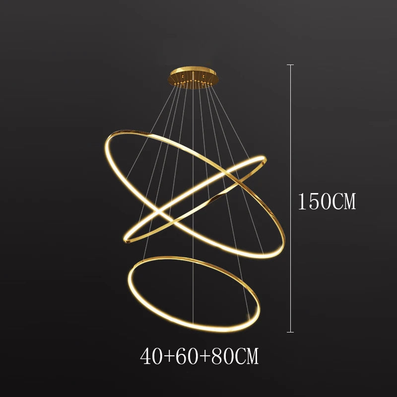 Nordic LED Pendant Lamp – Modern Chandelier Ceiling Light for Dining & Living Room Decor